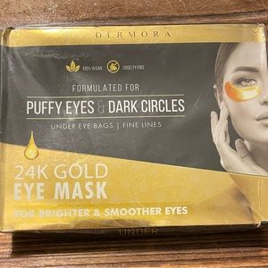 Demora 24k Gold Eye Mask ~ New